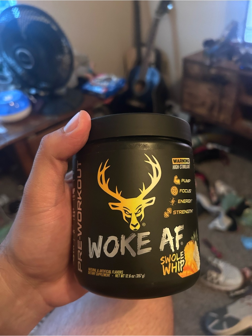 Bucked Up Woke AF swole whip pre workout